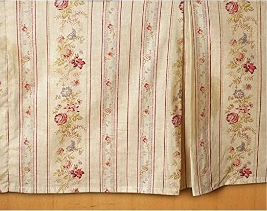 Greenland Home Antique Rose Bed Skirt, Twin, Multi