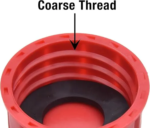 The Original CM Concepts® Coarse Thread Gas Can Solid Caps for Storage/Transportation- Multiuse (4)