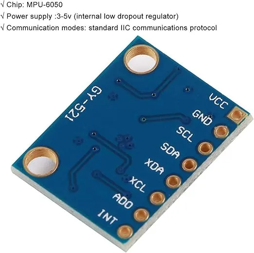 Gy-521 MPU-6050 MPU6050 Module 3 Axis Analog Gyro Sensors+ 3 Axis Accelerometer Module