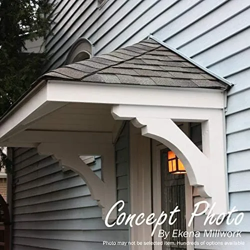 Ekena Millwork BKT06X32X32IMP01SDF Imperial Traditional Smooth Bracket, 5.5" Width x 32" Depth x 32" Height, Douglas Fir