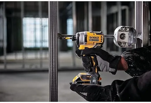 DEWALT ATOMIC 20V MAX* Impact Driver, Cordless, Compact, 1/4-Inch, Tool Only (DCF809B)