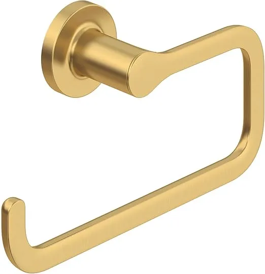 American Standard 7105190.GN0 Studio S Towel Ring, Brushed Cool Sunrise (Gold)