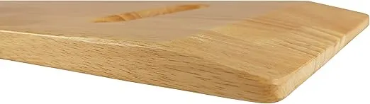 Blue Jay An Elite Healthcare Brand Wooden Transfer Board - 8" x 24", 300 lbs, Two Hand Cutouts | Mobility Aid, Transfer Board for Wheelchair/Commode | Hardwood, Smooth Finish