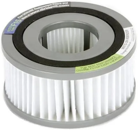 Dirt Devil Genuine Type F15 HEPA Filter, Dirt Devil Part # 3SS0150001, White