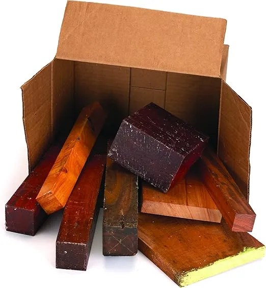 Exotic Wood Cut-Offs 10-Pound Box