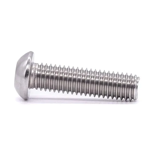 3/8-16 x 1 Button Head Socket Cap Bolts Screws, 304 Stainless Steel 18-8, Full Thread, Coarse Thread UNC, Allen Hex Drive, 30 PCS