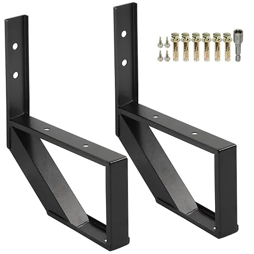 Steel Stair Step Riser 2 Pack, 1-Step Steel Stair Stringer, One Step Stair Stringer for Outdoor Steps and Outdoor Stairs