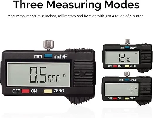 NEIKO 01407A Electronic Digital Caliper Measuring Tool, 0-6 Inches Stainless Steel Construction with Large LCD Screen Quick Change Button for Inch Fraction Millimeter Conversions, Digital Caliper Measurement Tool