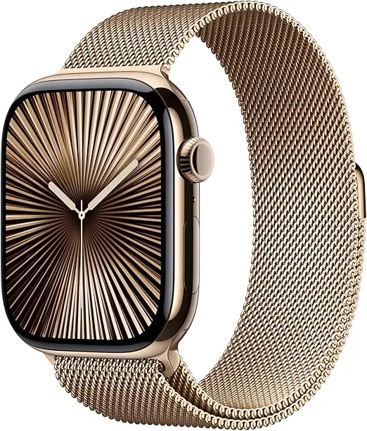 Apple Watch Band - Milanese Loop (46mm) - Gold - M/L