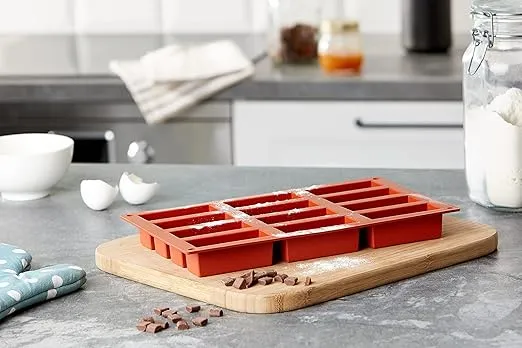 Silikomart Silicone Classic Collection Mold Shapes, Rectangle Cake