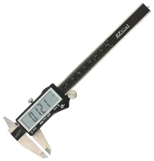 iGaging IP54 Electronic Digital Caliper 0-6" Display Inch/Metric/Fractions Stainless Steel Body