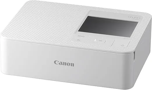 Canon Selphy CP1500 Wireless Compact Photo Printer (White) Bundle with KP-108IN Color Ink Paper Set (108 Sheets of 4x6 Paper + 3 Ink Cartridges) + 6-Slot Memory Card Holder + More, Black