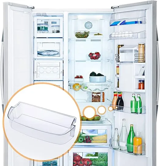 Refrigerator Door Shelf Bin WPW10710203 Compatible with Whirlpool W10710203 W10463668 W10451871