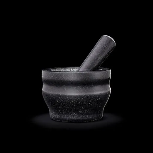 Cole & Mason Mortar/Pestle, 140 mm, Black