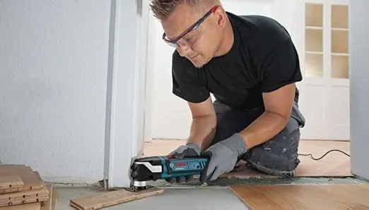 Bosch GOP40-30B-RT Multi-X 3.0 Amp StarlockPlus Oscillating Tool Kit w/Snap-In Blade Attachment (Renewed)