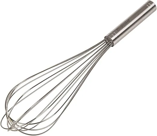 Prepworks by Progressive 12" Balloon Whisk, Handheld Steel Wire Whisk Perfect for Blending, Whisking, Beating and Stirring, BPA Free, Dishwasher Safe