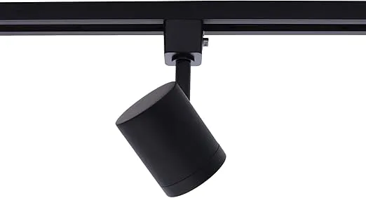 WAC Lighting, Charge LED 10W Energy Star 3 Light Track Kit with Floating Canopy Feed and 4Ft Track with End Caps 3000K in Black
