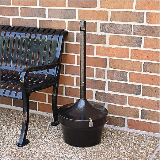 Genuine Joe - GJO58892 4.25 Gal Fire-Safe Smoking Receptacle