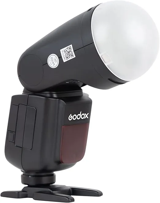 Godox AK-R11 Dome Diffuser Compatible with Godox H200R Round Flash Head, Godox V1 V1pro Round Head Flash, AD200 Pro, AD200