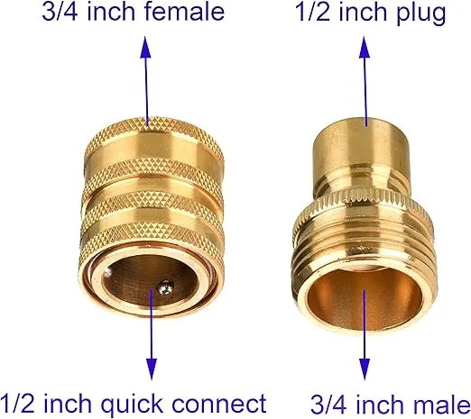 Pressure Parts 1526173 M22 Ultimate Pressure Washer 3/8 Inch Quick Connect Kit