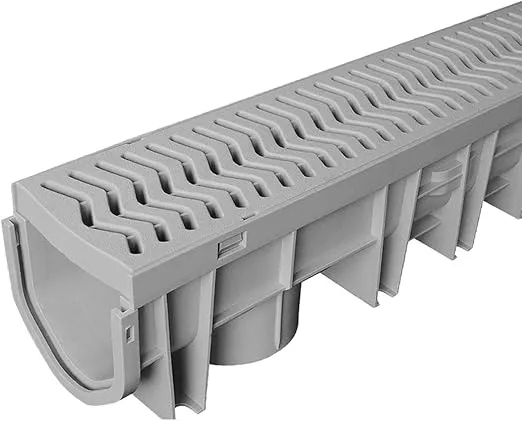 S1E-PLCD Trench & Driveway Channel Drain with Grate