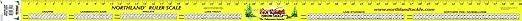 Northland Tackle Panfish Ruler Scale, 60-Inch