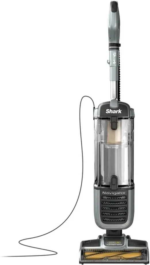 Shark ZU62 Navigator Zero-M Self-Cleaning Brushroll Pet Pro Upright Vacuum, Pewter Grey Metallic