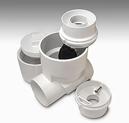 Rectorseal 97034 Extendable Backwater Valve, White