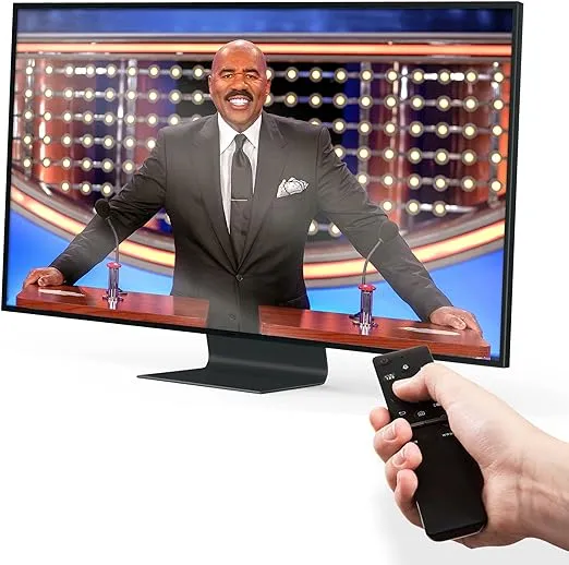 Family FEUD with Steve Harvey Game, Stream Steve Right into Your Living Room, Gamestar+ App, Studio Excitement at Home, Hundreds of Survey Questions