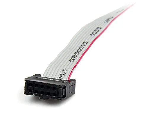 StarTech.com 1 Port 16-Inch DB9 Serial Port Bracket to 10 Pin Header - Low Profile (PLATE9M16LP)