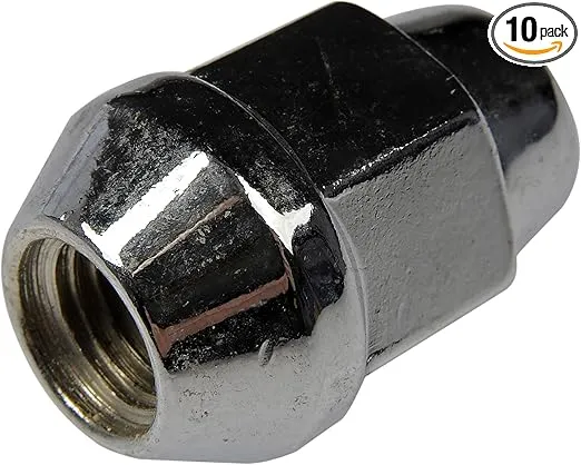 Dorman 611-182 Wheel Nut M12-1.50 Acorn - Bulge Seat - 21mm Hex, 35.1mm Length Compatible with Select Models, 10 Pack
