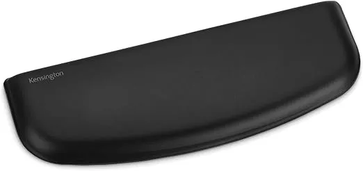 Kensington ErgoSoft Wrist Rest for Slim, Compact Keyboards, Black (K52801WW), 3.9 x 0.4 x 11.1 inches