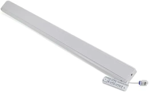 GE WR17X12591 Genuine OEM Moving Mullion Assembly (White) for GE French-Door Refrigerators (Replaces WR17X12596)