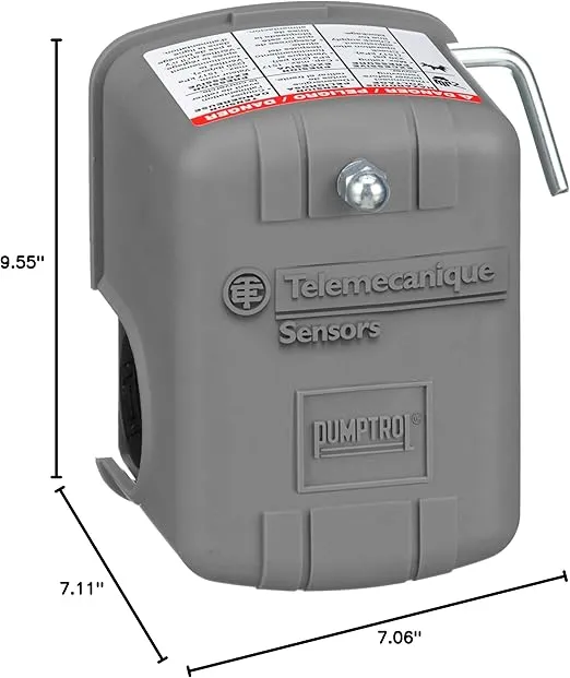 Square D FSG2J21M4CP 30/50 PSI Standard Pressure Switch with Low Pressure Cutoff