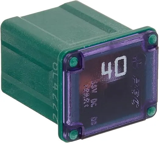 Bussmann FMX-40LP MAXI Fuse (Low Profile 'Slow Blow' Female - 40 A (Green)), 1 Pack