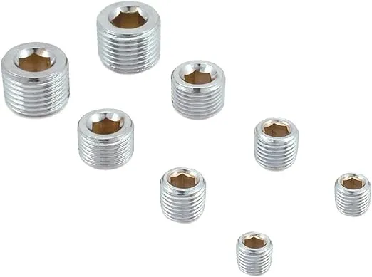 Spectre Performance 60183 Chrome Pipe Plug Kit