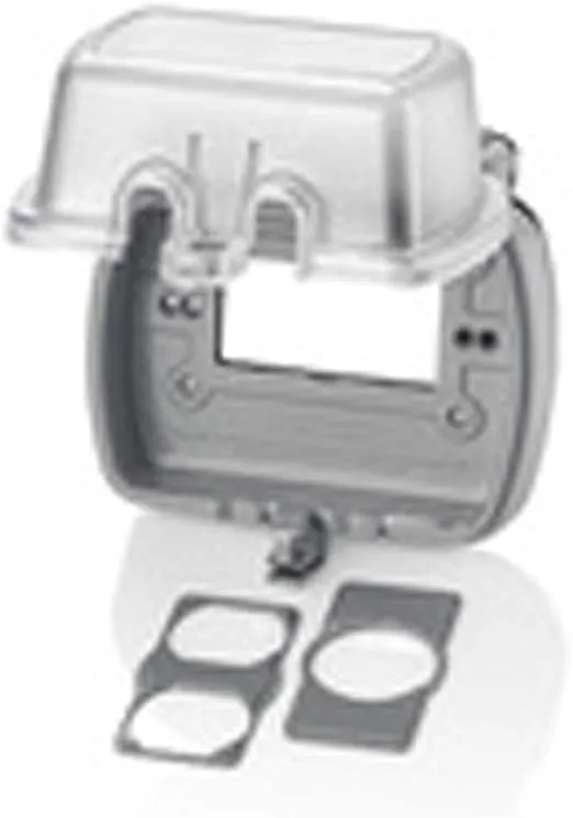 Leviton Weatherproof Outlet Box, Extra Duty 1-Gang While-In-Use Cover Includes Inserts for Single, Duplex and Decora/GFCI Receptacles, Vertical Mount, Plastic Enclosure, Clear, 5980-UCL Outdoor Outlet Cover