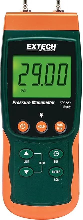 Extech SDL720 Differential Pressure Manometer/Datalogger