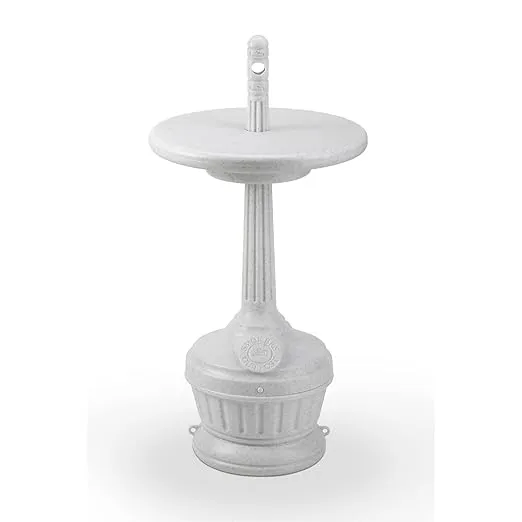 Commercial Zone Products Smokers' Outpost Patio with Table, White (711606)