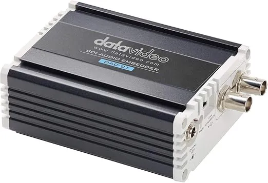Datavideo DAC-91 3G/HD/SD-SDI 2-Channel Analog Audio Embedder