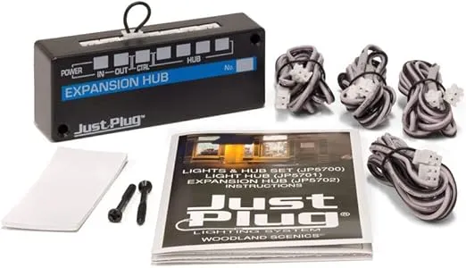 Woodland Scenics JP5702 Just Plug(TM) Lighting System, Expansion Hub