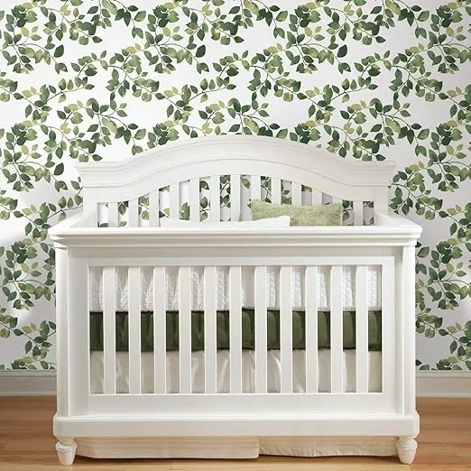 RoomMates RMK11946WP Green Latvus Peel and Stick Wallpaper