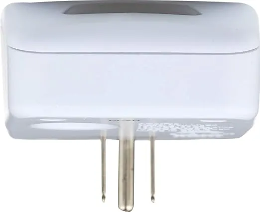 AmerTac MLC4BC Westek Indoor Plug-in Motion Activated Light Control – White, 120V 60Hz, 100 deg. Detection Zone | Wireless Motion Sensor