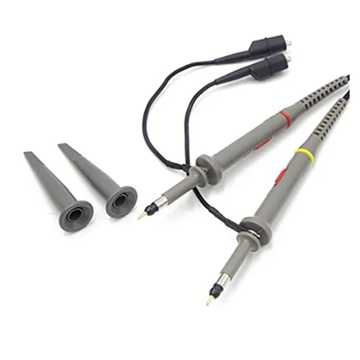 RioRand 2-Pack PP150 100 MHz Oscilloscope Clip Probes with Accessory Kit (2PCS) (B)