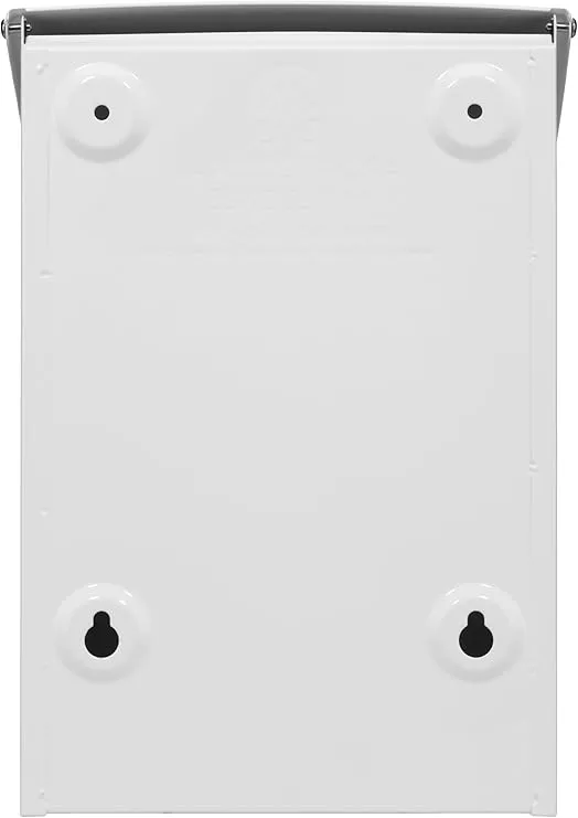 ARCHITECTURAL MAILBOXES 2681W White Marina Wall Mount Mailbox, Small