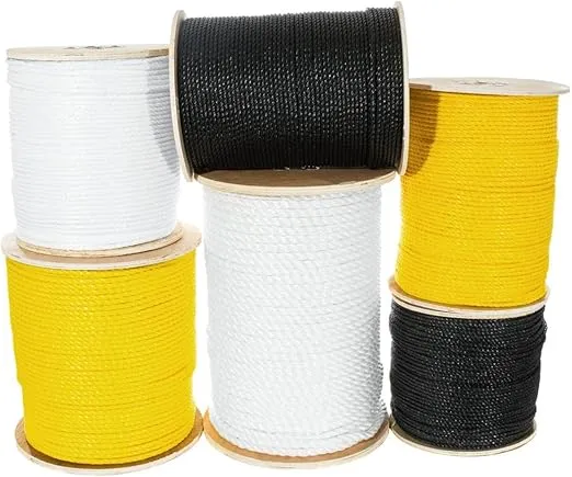 Golberg Twisted Polypropylene Rope - Multiple Colors - 1/4, 5/16, 3/8, 1/2, 5/8, 3/4 Diameters - Marine, Nautical