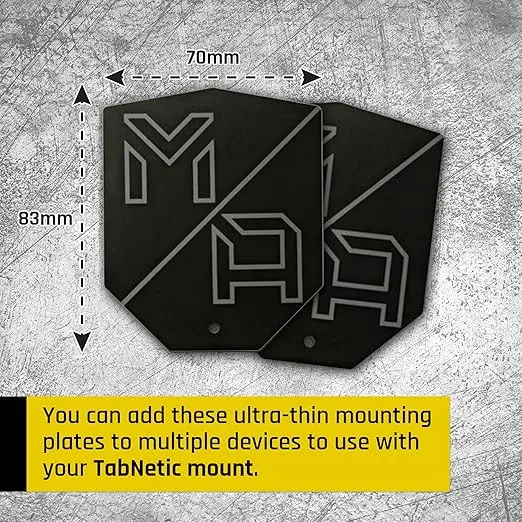 Mob Armor TabNetic Portable Electronic Device Mount, Black, for Tablets