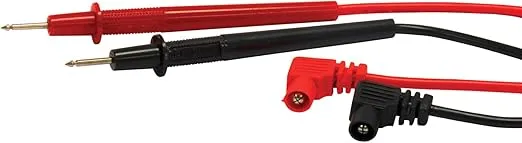 Gardner Bender RTL-108 Mid-size Replacement Test Leads, Black, Red