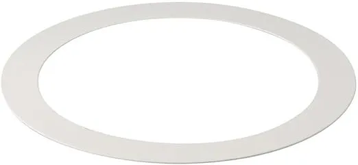 Kichler Direct-to-Ceiling Universal Goof Ring 6.3 inch - 7.5 inch White Material (Not Painted)