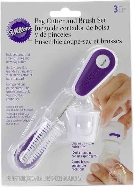 Wilton Bag Cutter and Brush Set